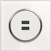 Double USB 2.1A+1A Socket