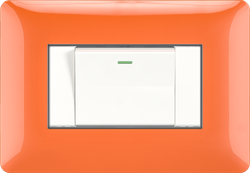 16A 250V 1 gang 1 way switch(48mm)