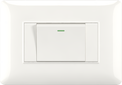 16A 250V 1 gang 1 way switch(48mm)