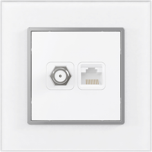 Sat. TV + (Tel or Computer) socket