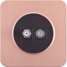 Sat. TV+TV Socket