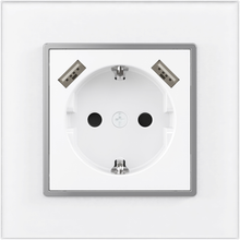 German Socket with 2 USB