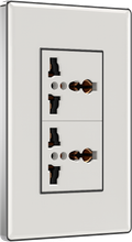 13A 250V Double Mul. Socket