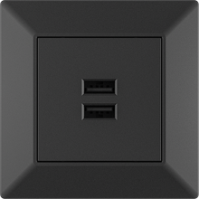 Double USB 2.1A+1A Socket
