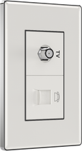 TV Socket + Tel Socket