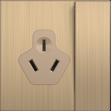 16A 250V~ 3 pin socket with switch