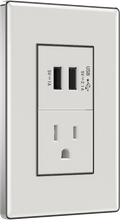 USB module with one American style socket