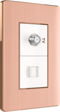 TV Socket + Tel Socket
