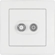 Sat. TV+TV socket