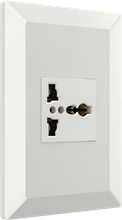 13A 250V Single Mul. Socket