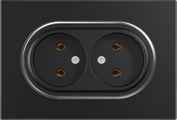 16A 250V~Double Russian C1 Socket 