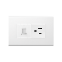 Computer socket (CAT6) &Amercian style socket