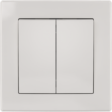 16A 250V~2 gang 1 way switch