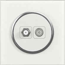 Sat. TV+TV socket