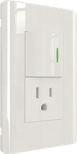 16A 250V 1 Switch with 1 American Socket