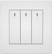 16A 250V 3 Gang 1 Way Switch