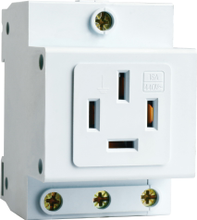 16A三相四级模数化插座