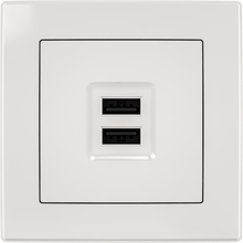 Double USB 2.1A+1A Socket