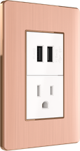USB module with one American style socket