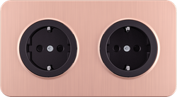 16A 250V~ Duplex German Socket