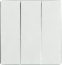 16A 250V~ 3 gang 1 way switch