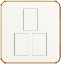 16A 250V~ 3 gang 1 way switch(small)