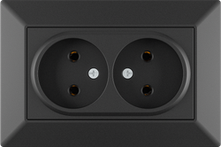 16A 250V~Double Russian C1 Socket 