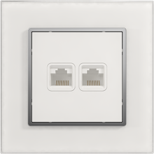 (Computer or Tel)+(Computer or Tel) Socket