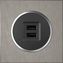 Double USB 2.1A+1A Socket