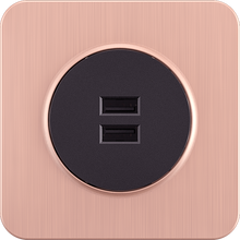 Double USB 2.1A+1A Socket