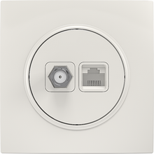 Sat. TV + (Tel or Computer) Socket