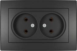 16A 250V~Double Russian C1 Socket 