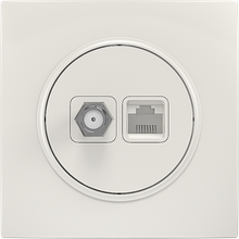 Sat. TV + (Tel or Computer) Socket