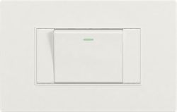 16A 250V 1 gang 1 way switch(48mm)