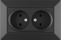 16A 250V~Double Russian C1 Socket 