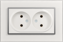 16A 250V~Double Russian C1 Socket 