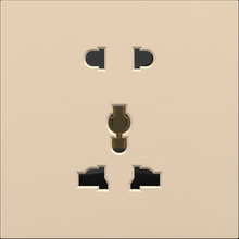 16A 250V~ 5 pin multi. socket