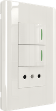16A 250V 2 Switch with 1 Chilean Socket