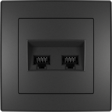 (Computer or Tel)+(Computer or Tel) Socket