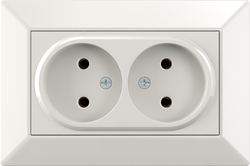 16A 250V~Double Russian C1 Socket 