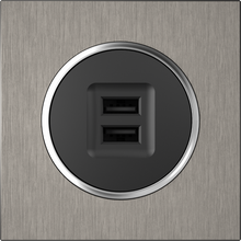 Double USB 2.1A+1A Socket