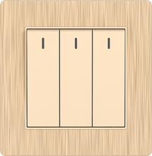 16A 250V 3 Gang 1 Way Switch