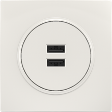 Double USB 2.1A+1A Socket