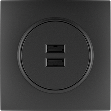 Double USB 2.1A+1A Socket