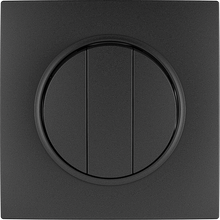 10A 250V~3 gang 1 way switch