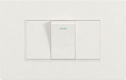 16A 250V 1 gang 1 way switch