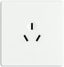 16A 250V~ 3 pin socket