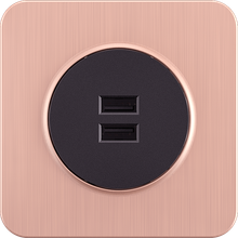 Double USB 2.1A+1A Socket