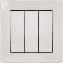 16A 250V~3 gang 1 way switch