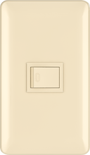 120mm 10A 250V 1 gang 1 way switch